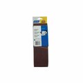 Norton Clipper R255 Series 78072727932 Portable Belt, 3in W, 24in L, 120 Grit, Medium, Aluminum Oxide Abrasive 27932